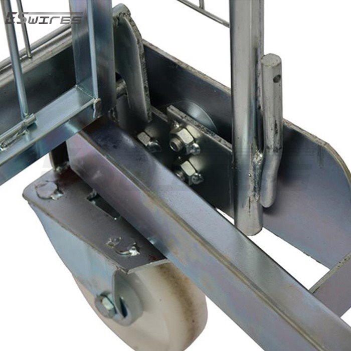 4 wheeled laundry cart caster