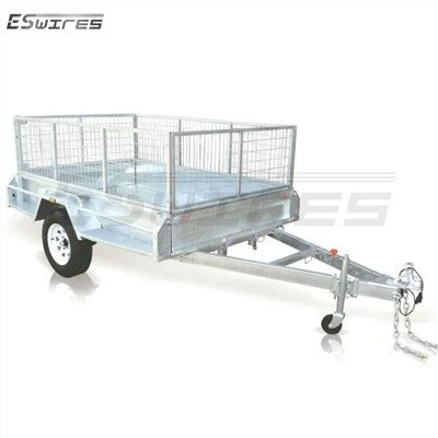 7x4 galvaniserad burvagn
