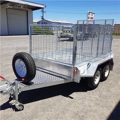 7x5 Trailer Med Ramp