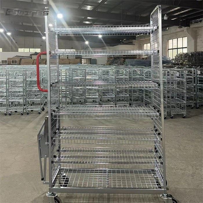 Order Picking Trolley With Steps
